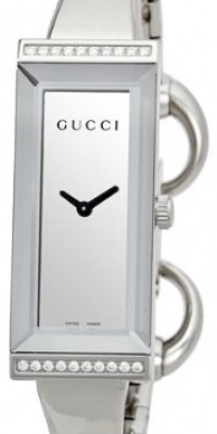 Gucci G-Frame Stainless Steel Bangle Ladies Watch YA127505 Gucci G-Frame Stainless Steel Bangle Ladies Watch YA127505