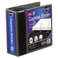 FindIt Heavy Duty Flat View Binder, 5 Inches, Black (FT07075) FindIt Heavy Duty Flat View Binder, 5 Inches, Black (FT07075)