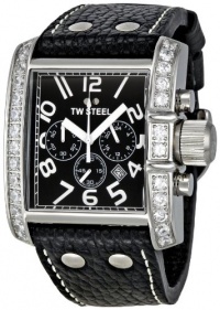 TW Steel Men's TW15 Goliath Black Dial Chronograph Watch TW Steel Men's TW15 Goliath Black Dial Chronograph Watch