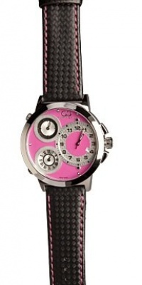 Curtis & Co. Big Time World 50mm Pink Dial Swiss Made Limited Edition Watch