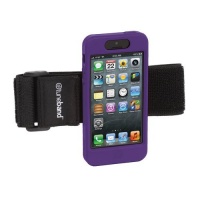 New Tuneband for iPhone 5, Grantwood Technology's Armband, Silicone Skin, and Front Screen Protector, Purple New Tuneband for iPhone 5, Grantwood Technology's Armband, Silicone Skin, and Front Screen Protector, Purple