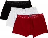 HUGO BOSS Men's Cotton Boxer Brief Brief 3 Pack HUGO BOSS Men's Cotton Boxer Brief Brief 3 Pack
