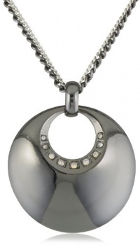 Kenneth Cole New York Modern Opal Sculptural Pave Circle Pendant Necklace Kenneth Cole New York Modern Opal Sculptural Pave Circle Pendant Necklace