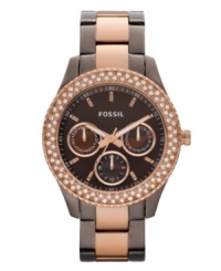 As rich and decadent as your favorite dessert: the Stella watch by Fossil. As rich and decadent as your favorite dessert: the Stella watch by Fossil.
