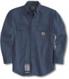 Carhartt FRS160 Flame-Resistant Twill Shirt with Pocket Flaps