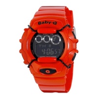Casio Women's BG1006SA-4BCR Baby-G Orange Digital Sport Watch Casio Women's BG1006SA-4BCR Baby-G Orange Digital Sport Watch