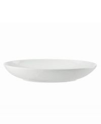 Modern romance. With artfully sculpted blooms, the Marchesa Rose pasta bowl evokes the designer's couture gowns in white bone china. A perfect accessory to the Marchesa by Lenox dinnerware pattern. Modern romance. With artfully sculpted blooms, the Marchesa Rose pasta bowl evokes the designer's couture gowns in white bone china. A perfect accessory to the Marchesa by Lenox dinnerware pattern.
