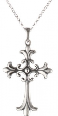 Sterling Silver Celtic Cross Pendant Necklace, 18 Sterling Silver Celtic Cross Pendant Necklace, 18
