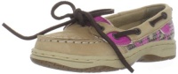 Sperry Top-Sider Angelfish Loafer (Toddler/Little Kid/Big Kid),Linen/Magenta Leopard,12 M US Little Kid