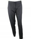 Stella Mccartney Womens Classic Skinny Ankle Zip Dress Pants