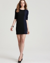 Perfect for the office and off-hours alike, this Theory dress masters day-to-night style with effortless chic. Perfect for the office and off-hours alike, this Theory dress masters day-to-night style with effortless chic.