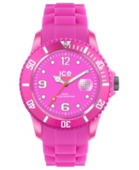 Rock the weekend with this bright neon Ice-Flashy collection watch from Ice-Watch. Rock the weekend with this bright neon Ice-Flashy collection watch from Ice-Watch.