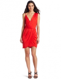 Rebecca Minkoff Women's Dehlia Draped Dress, Clambake, 0 Rebecca Minkoff Women's Dehlia Draped Dress, Clambake, 0