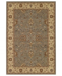 Evoking classing Persian patternwork in a grey and cream ground, the Tamena area rug from Couristan offers intricate beauty for your floors. Woven of heat-set Courton™ polypropylene, a synthetic fiber that's meticulously crafted for durability. Evoking classing Persian patternwork in a grey and cream ground, the Tamena area rug from Couristan offers intricate beauty for your floors. Woven of heat-set Courton™ polypropylene, a synthetic fiber that's meticulously crafted for durability.