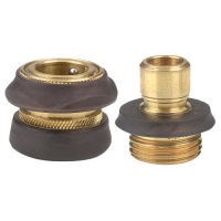 Gilmour 9QC Brass Hose Quick Connector Set Gilmour 9QC Brass Hose Quick Connector Set