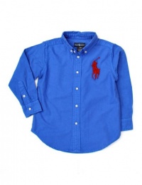 Polo Ralph Lauren Boys Big Pony Blake Oxford, Blue, 2/2T