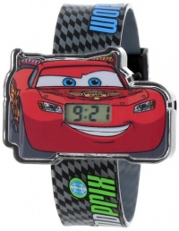 Disney Kids' CRS406 Cars Molded Iconic Head Watch