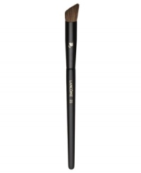 This round angled, natural-bristled brush is the ideal partner to all eye shadows. Its rounded countoured edges perfectly apply shadow to the crease and corners of the eye. How to use:Dip the angled side of the brush into eye shadow. Tap off excess. To contour, apply with the angled side horizontally into the crease with the longer side facing out. For a more dramatic contour, apply with longer end downwards into the crease. To contour the outer corners, sweep the angled side downward from the outermost area of the crease, toward the lashes.Backstage Beauty Tip: Rotate the brush upside down so the flat edge is facing up and apply color to the crease using a back and forth motion. Rounded contoured edges provide perfect application to crease and corners of the eye. This round angled, natural-bristled brush is the ideal partner to all eye shadows. Its rounded countoured edges perfectly apply shadow to the crease and corners of the eye. How to use:Dip the angled side of the brush into eye shadow. Tap off excess. To contour, apply with the angled side horizontally into the crease with the longer side facing out. For a more dramatic contour, apply with longer end downwards into the crease. To contour the outer corners, sweep the angled side downward from the outermost area of the crease, toward the lashes.Backstage Beauty Tip: Rotate the brush upside down so the flat edge is facing up and apply color to the crease using a back and forth motion. Rounded contoured edges provide perfect application to crease and corners of the eye.