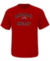 Show your love for the Miami Heat team in this color tee by Majestic and made from 100% cotton for all day breathability and comfort.