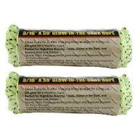 IIT 48797 Glow-in-the-Dark Rope 3/16 Inch x 50 Feet - 2 Pack IIT 48797 Glow-in-the-Dark Rope 3/16 Inch x 50 Feet - 2 Pack