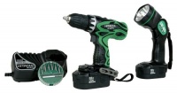 Hitachi DS18DVF3 18-Volt Ni-Cad 1/2-Inch Cordless Drill/Driver Kit Hitachi DS18DVF3 18-Volt Ni-Cad 1/2-Inch Cordless Drill/Driver Kit