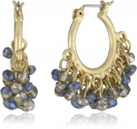 Kenneth Cole New York Urban Glitz Cherry Bead Shaky Hoop Earrings Kenneth Cole New York Urban Glitz Cherry Bead Shaky Hoop Earrings