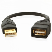 Mediabridge USB Extension Cable - (6 inch) - A-Male to A-Female 2.0 Hi-Speed Mediabridge USB Extension Cable - (6 inch) - A-Male to A-Female 2.0 Hi-Speed