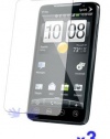 3 Packs of HTC Evo 4G Anti-Glare, Reduced Fingerprints - Matte Finishing Screen Protector