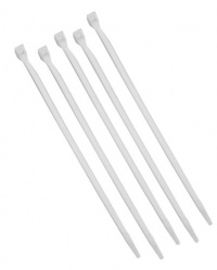 GB Electrical 8-Inch Cable Ties, Natural, 100-Pack #46-308