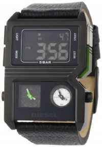 Diesel Men's DZ7173 Black Advanced Analog-Digital Black and Silver Dial Watch Diesel Men's DZ7173 Black Advanced Analog-Digital Black and Silver Dial Watch