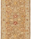 Area Rug 2x12 Runner Traditional Tan - Ivory Color - Safavieh Anatolia Rug from RugPal