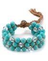 Chan Luu Turquoise with Light Azore Beaded Bracelet