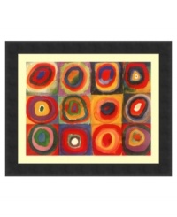 Enrich your home in an instant with the brilliant geometric patterns of Farbstudie Quadrate. A visionary abstract artist, Wassily Kandinsky sought inspiration in another art form-music. Enrich your home in an instant with the brilliant geometric patterns of Farbstudie Quadrate. A visionary abstract artist, Wassily Kandinsky sought inspiration in another art form-music.