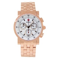 Michele Women's MWW01C000064 Stainless-Steel Analog White Enamel Dial Watch Michele Women's MWW01C000064 Stainless-Steel Analog White Enamel Dial Watch