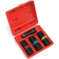 Anytime Tools 6 Sizes IMPACT FLIP LUG NUT SOCKET SET METRIC/SAE Anytime Tools 6 Sizes IMPACT FLIP LUG NUT SOCKET SET METRIC/SAE
