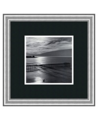 The original Scripps Pier intersects the San Diego coastline under an enormous sky. In timeless black and white. Photographed by Ansel Adams to commemorate the University of California's centennial anniversary in 1968. With a burnished silver frame. The original Scripps Pier intersects the San Diego coastline under an enormous sky. In timeless black and white. Photographed by Ansel Adams to commemorate the University of California's centennial anniversary in 1968. With a burnished silver frame.