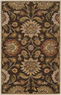 Area Rug 2x4 Hearth Traditional Chocolate Color - Surya Caesar Rug from RugPal Area Rug 2x4 Hearth Traditional Chocolate Color - Surya Caesar Rug from RugPal
