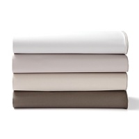 The unique pearl sheen adds sleekness to this Calvin Klein sateen fitted sheet. Reactive dyed for a pure finish, longer lasting color and a naturally softer feel. Deep fitted sheet pocket has elastic all around. The unique pearl sheen adds sleekness to this Calvin Klein sateen fitted sheet. Reactive dyed for a pure finish, longer lasting color and a naturally softer feel. Deep fitted sheet pocket has elastic all around.