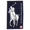 As the official outfitter of the U.S. Olympic team, Ralph Lauren offers gold-medal quality and an iconic pony graphic on this large beach towel, perfect for the shore or sunbathing anywhere.