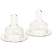 Born Free Stage 2 Silicone Nipples- Twin Pack Born Free Stage 2 Silicone Nipples- Twin Pack