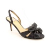 Kate Spade Marlena Womens Size 8.5 Black Open Toe Textile Open Toe Shoes