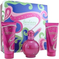 Fantasy by Britney Spears for Women, Set (Eau De Parfum Spray 3.3 Ounce, Body Lotion 3.3 Ounce, Shower Gel 3.3 Ounce) Fantasy by Britney Spears for Women, Set (Eau De Parfum Spray 3.3 Ounce, Body Lotion 3.3 Ounce, Shower Gel 3.3 Ounce)