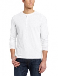 Calvin Klein Sportswear Men's Long Sleeve Solid Slub Henley Knit Calvin Klein Sportswear Men's Long Sleeve Solid Slub Henley Knit
