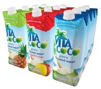Vita Coco Coconut Water Variety Pack (Natural, Mango and Peach, Pineapple), 16.9-Ounce (Pack of 12) Vita Coco Coconut Water Variety Pack (Natural, Mango and Peach, Pineapple), 16.9-Ounce (Pack of 12)