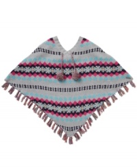Lightweight layers. She can add the finishing touch to her look with this adorable poncho from Roxy. (Clearance) Lightweight layers. She can add the finishing touch to her look with this adorable poncho from Roxy. (Clearance)