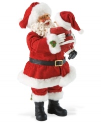 Santa's little helper! The Possible Dreams So Big figurine captures the happiness and innocence of Christmas. Display year after year to evoke holiday cheer. Santa's little helper! The Possible Dreams So Big figurine captures the happiness and innocence of Christmas. Display year after year to evoke holiday cheer.