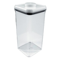 The Containers by Oxo International are airtight seal with the press of a button. Modular stacking system for optimal countertop and pantry organization. Also great for use in the garage, sewing room, play room and more. Square shape for maximize space-efficiency. The Container corners allow for easy pouring and pop-up button serves as handle to lift off lid. The Containers by Oxo International are airtight seal with the press of a button. Modular stacking system for optimal countertop and pantry organization. Also great for use in the garage, sewing room, play room and more. Square shape for maximize space-efficiency. The Container corners allow for easy pouring and pop-up button serves as handle to lift off lid.