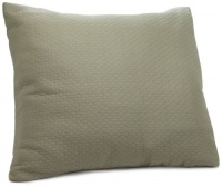Calvin Klein White Label Oval Bands European Sham, Moss Calvin Klein White Label Oval Bands European Sham, Moss
