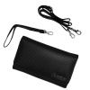 Black Purse Handbag Case for Disney devices with both a hand and shoulder loop option - a unique Gomadic design - Lifetime Warranty