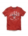 GUESS Kids Boys Little Boy GUESS Kids Boys 1981 Tee Shirt, RED (3T)